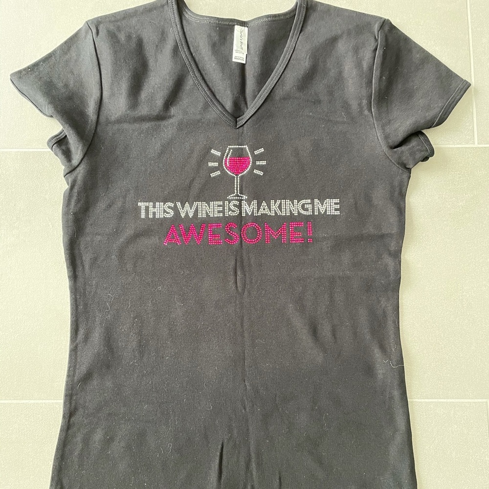 Black Wine Tee